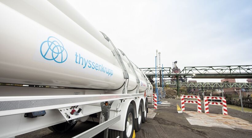 thyssenkrupp intends to reduce its CO2 emissions by 30% by 2030.