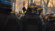 French sites of British steel company raided by police