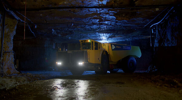 Mine truck made from fossil-free steel