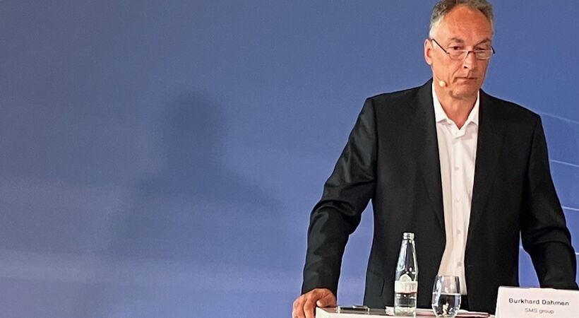 Burkhard Dahmen at METEC on 12 June 2023