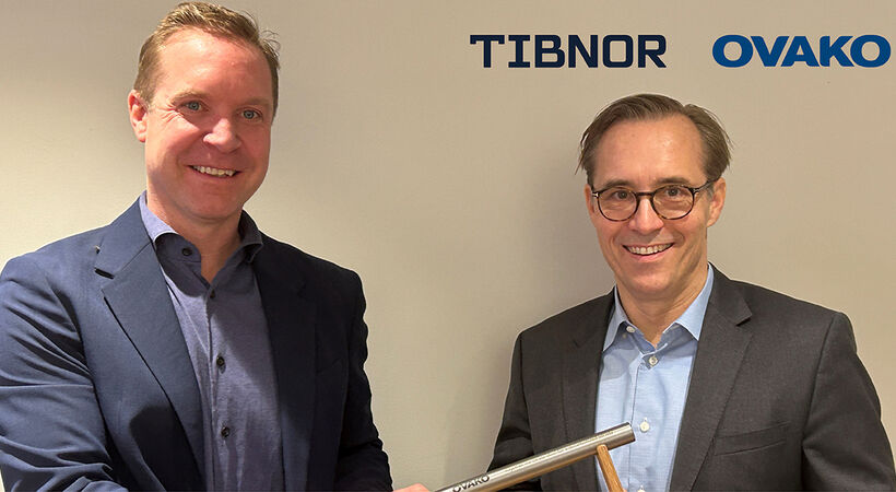 Ovako and Tibnor partner to promote low-carbon solutions