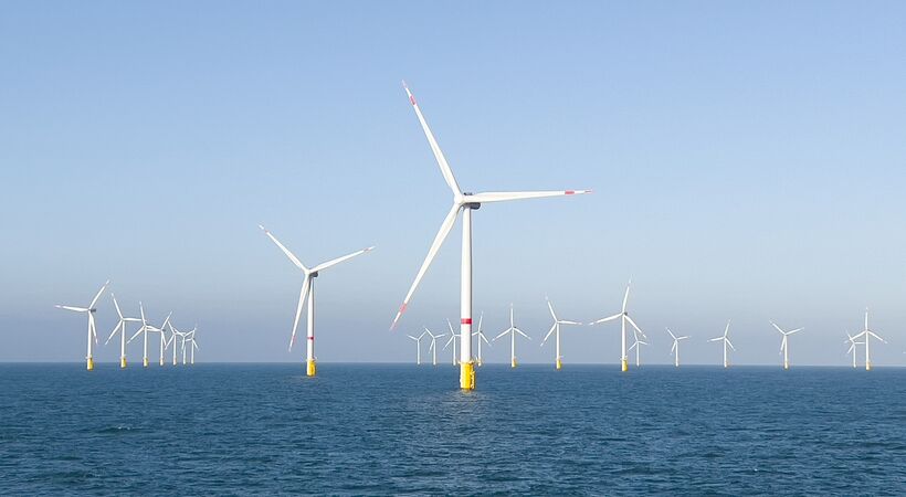 Electricity will be generated at RWE's Nordsee Kaskasi offshore wind farm, 35 km off the coast of Heligoland.