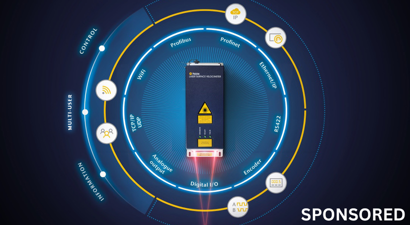 Optical length and speed sensors along with superior service & support