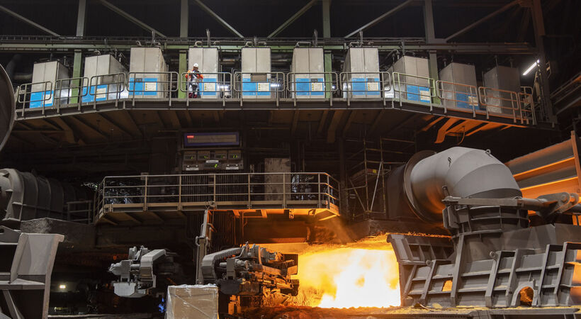 Primetals Technologies' oxygen SIP technology installed at thyssenkrupp Steel Europe, Schwelgern – blast furnace No. 1 (Image credit: Primetals Technologies)