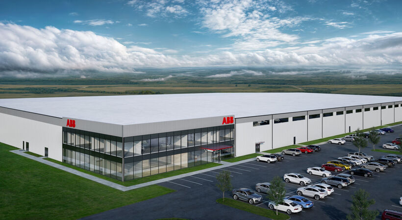 ABB's new 320,000 sq. ft. facility to be built in Selmer, Tennessee (Image credit: ABB)