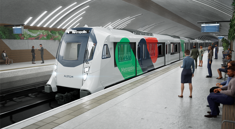 The first delivery is scheduled for 2026 and will be used in the latest generation of the Alstom Metropolis metro cars