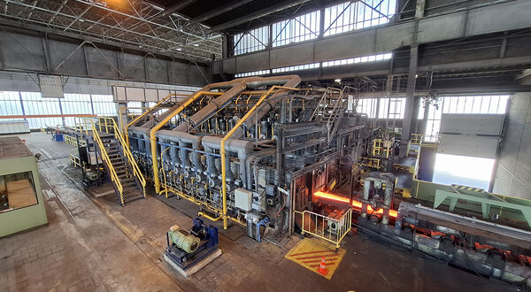 Netherlands steelmaker selling a complete rolling mill