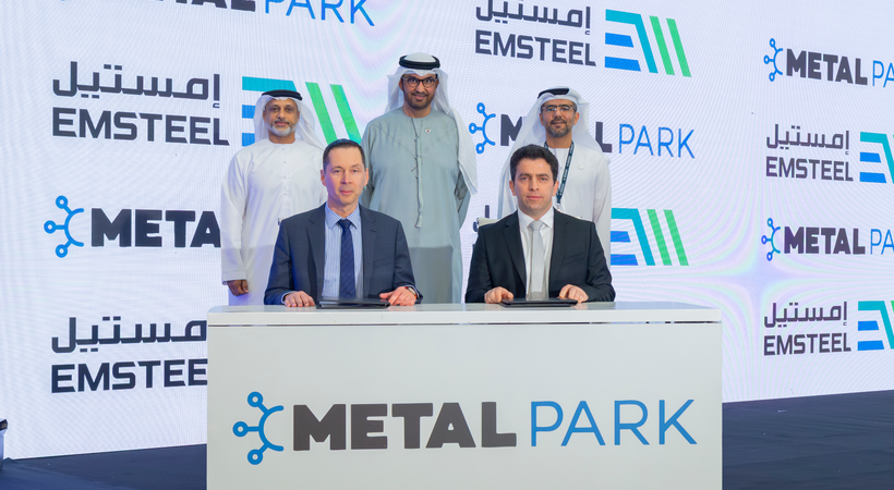 Metal Park and EMSTEEL Sign Strategic MoU