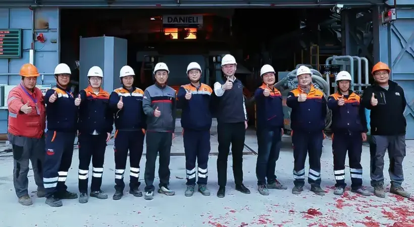 Changling Special Steel performs first heat with Danieli EAF