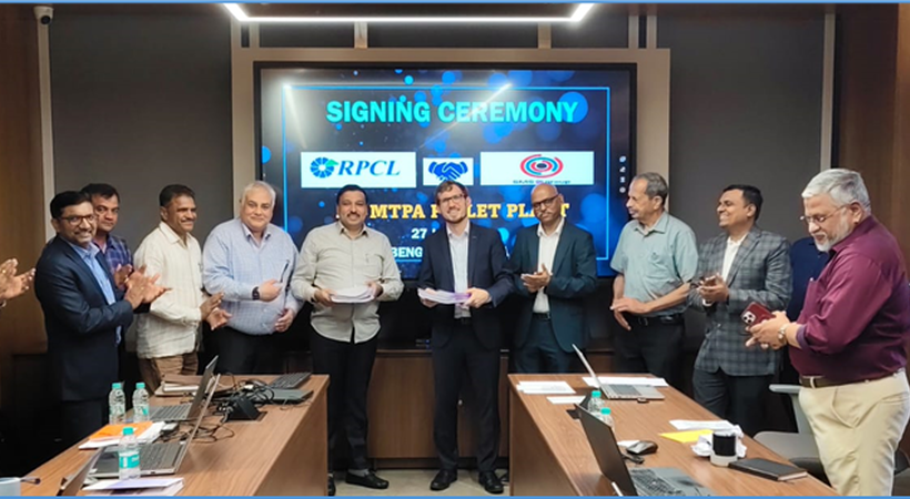 RPCL Bengaluru places order for compact pellet plant
