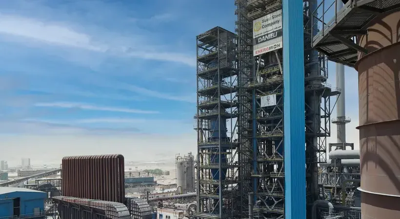 Suez Steel sets energy consumption record for DRI production