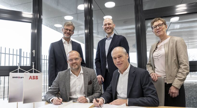 SMS group and ABB enter technology partnership