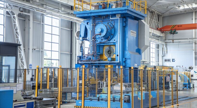 TZCO Chain Manufacturing commissions fully automatic closed-die forging press