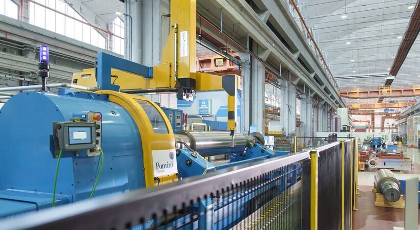 Pomini Tenova and Siemens to deliver roll grinder revamping